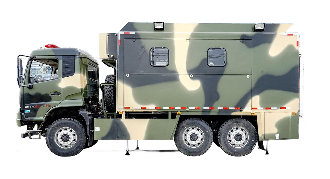 東風六驅越野自行式炊事車